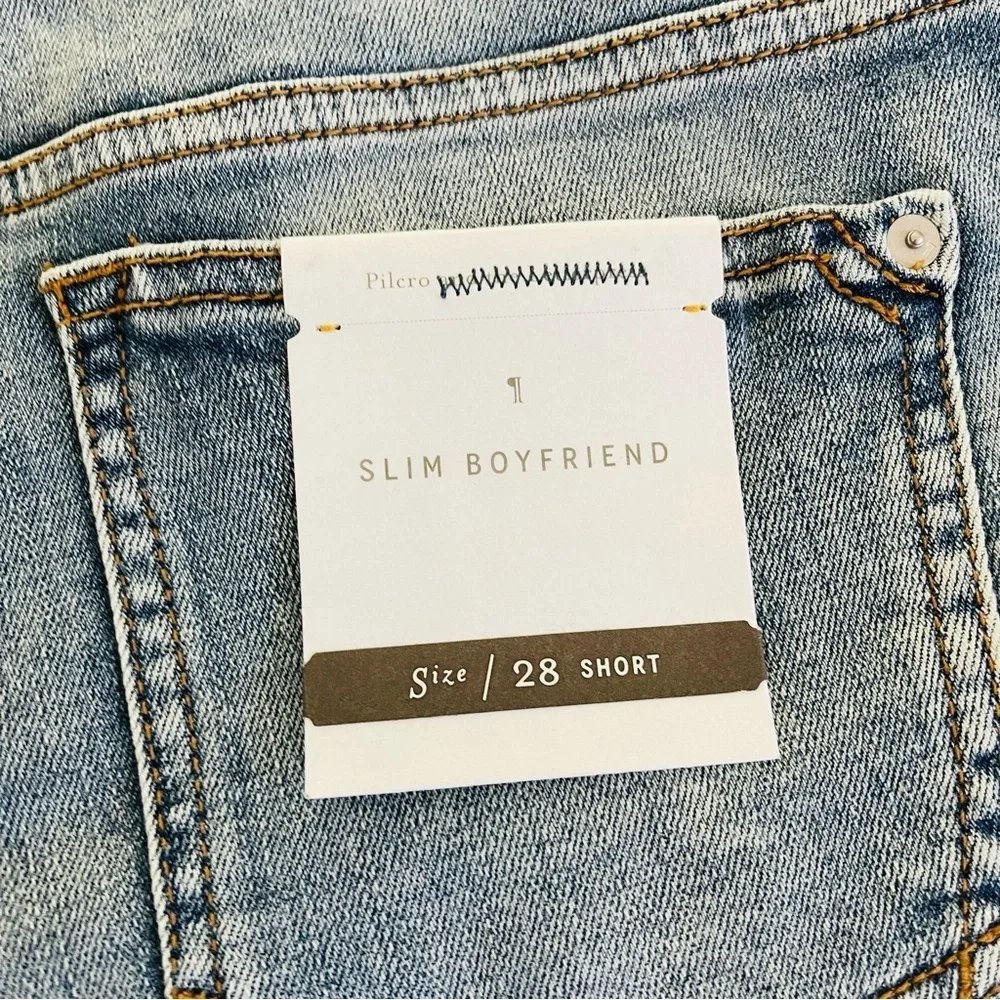 Anthropologie PILCRO Slim Boyfriend shorts - Picture 5 of 9